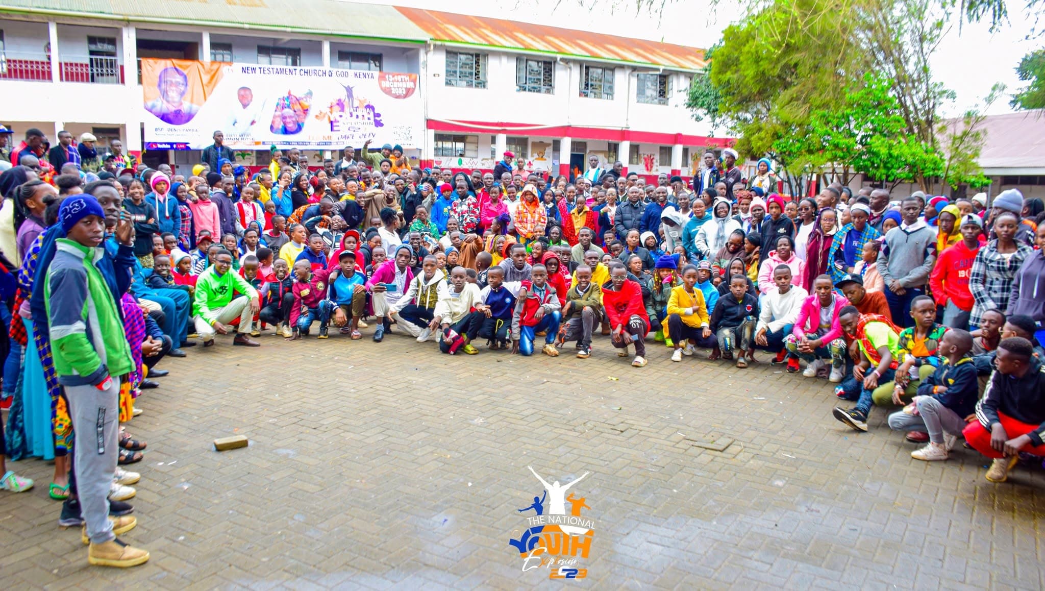 The first Youth Explosion gathering in Kikuyu